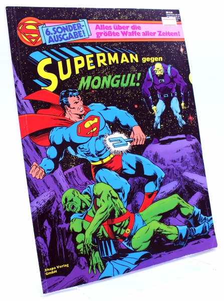 DC Comics Superman Comic Sonderausgabe Nr. 6: Superman gegen Mongul! von Ehapa